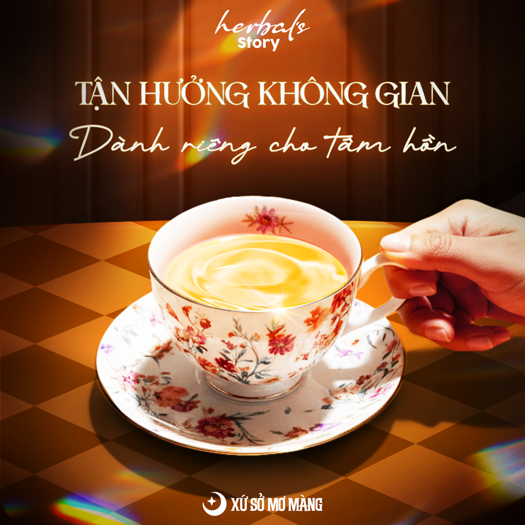 STORY 09: TRÀ SẢ GỪNG & HOA CÚC ẤM ÁP - COSY IN COCOON - 100G