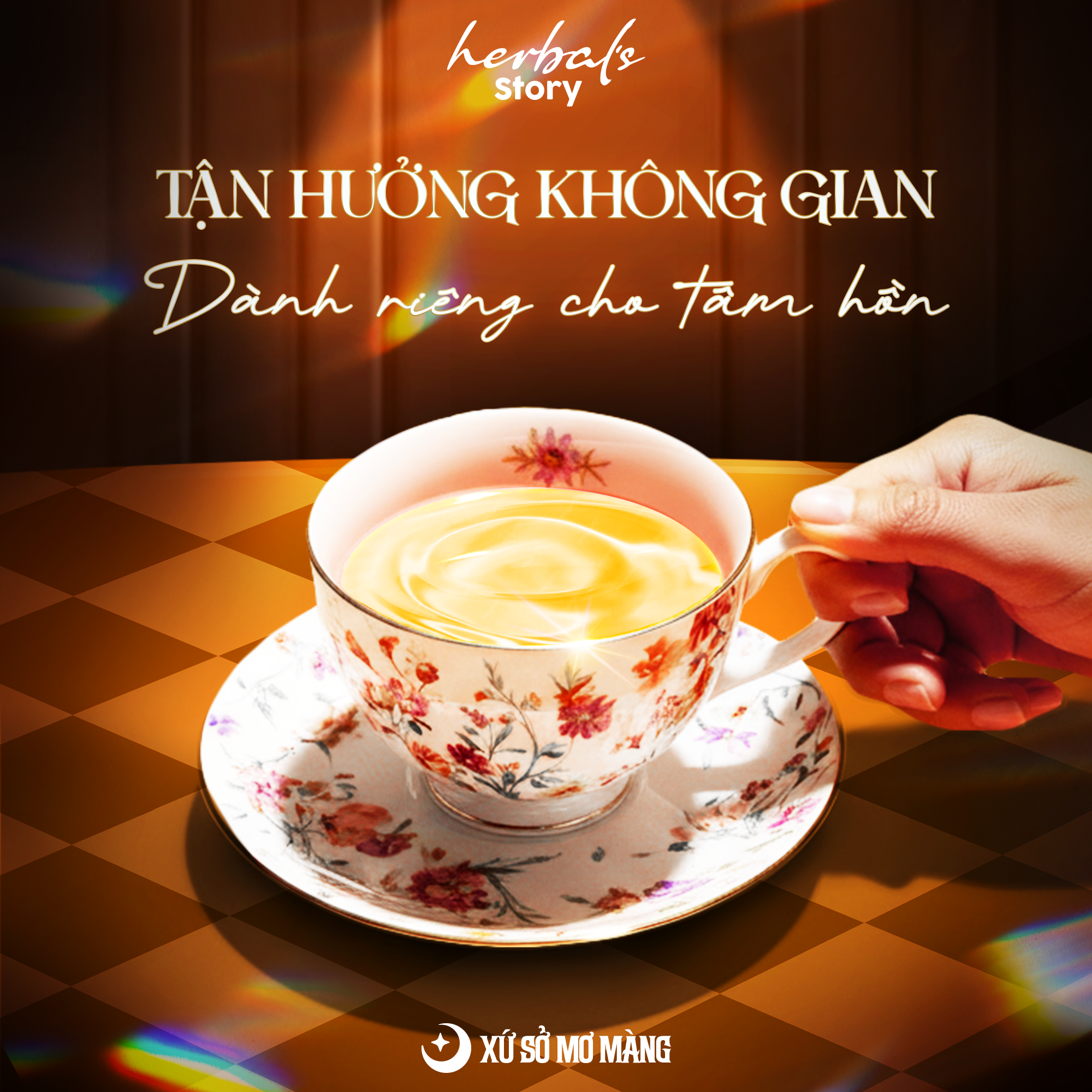 STORY 09: TRÀ SẢ GỪNG & HOA CÚC ẤM ÁP - COSY IN COCOON - 100G