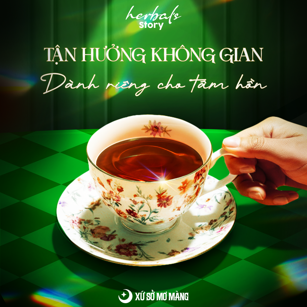 STORY 07: TRÀ HOA HỒNG & DÂU TẰM THANH BÌNH - HIDDEN ORCHARD - 100G