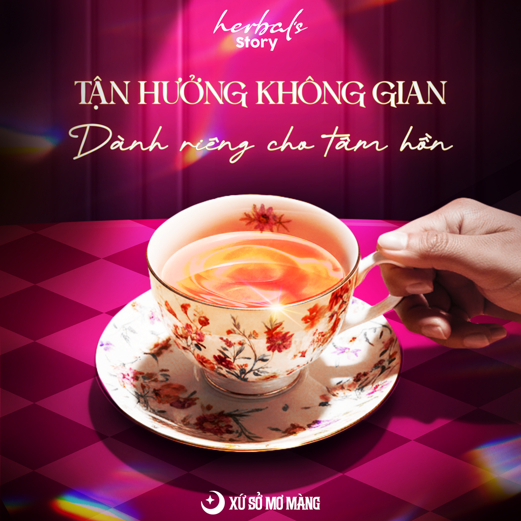 STORY 08: TRÀ XANH HIBISCUS & DÂU TÂY THE MÁT  - MUSIQUE DE LUCI -150G