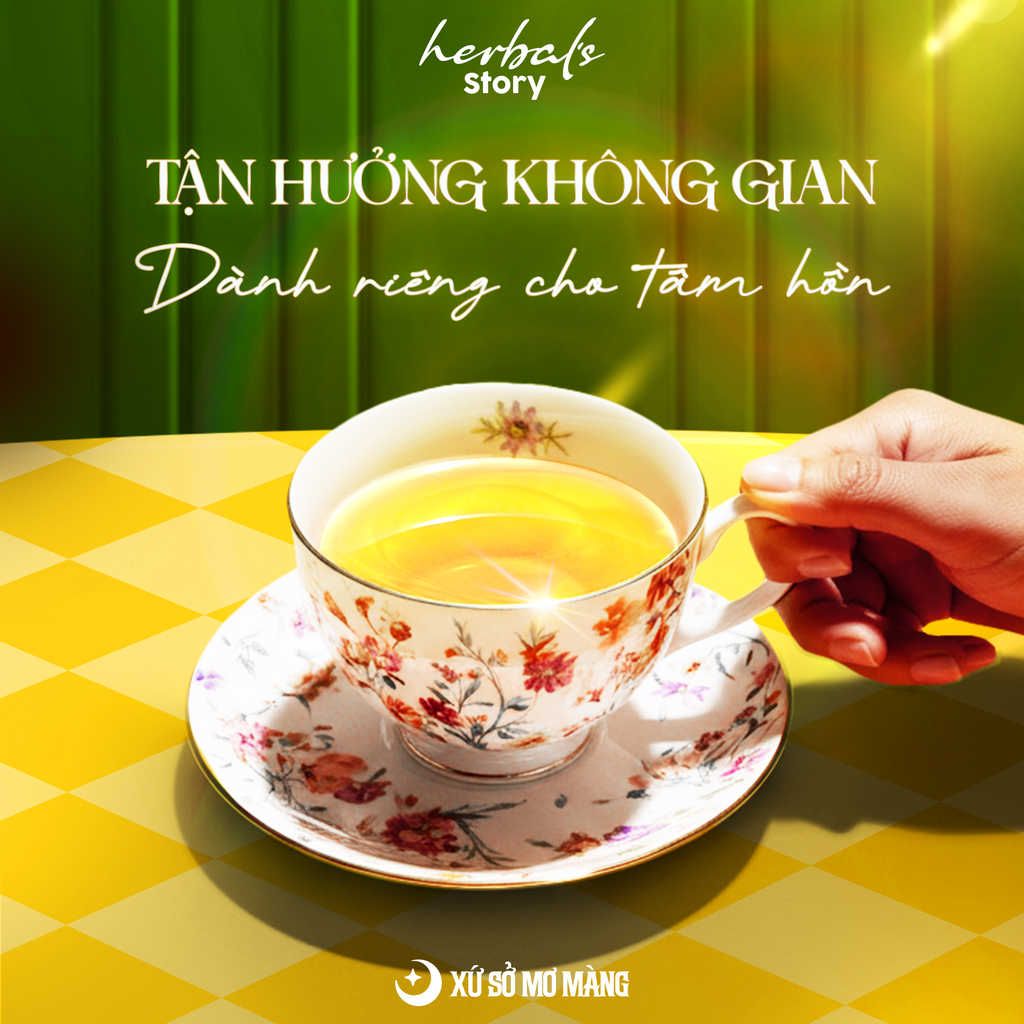 STORY 04: TRÀ LONG NHÃN & HOA CÚC BAN MAI - SUNLIT HOME - 100G